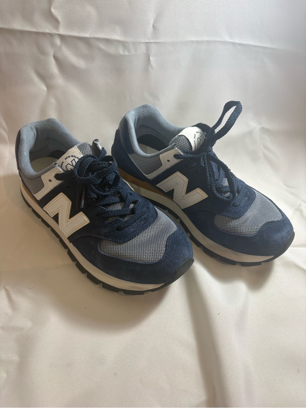 New Balance Navy and Gray Women's Athletic Sneakers